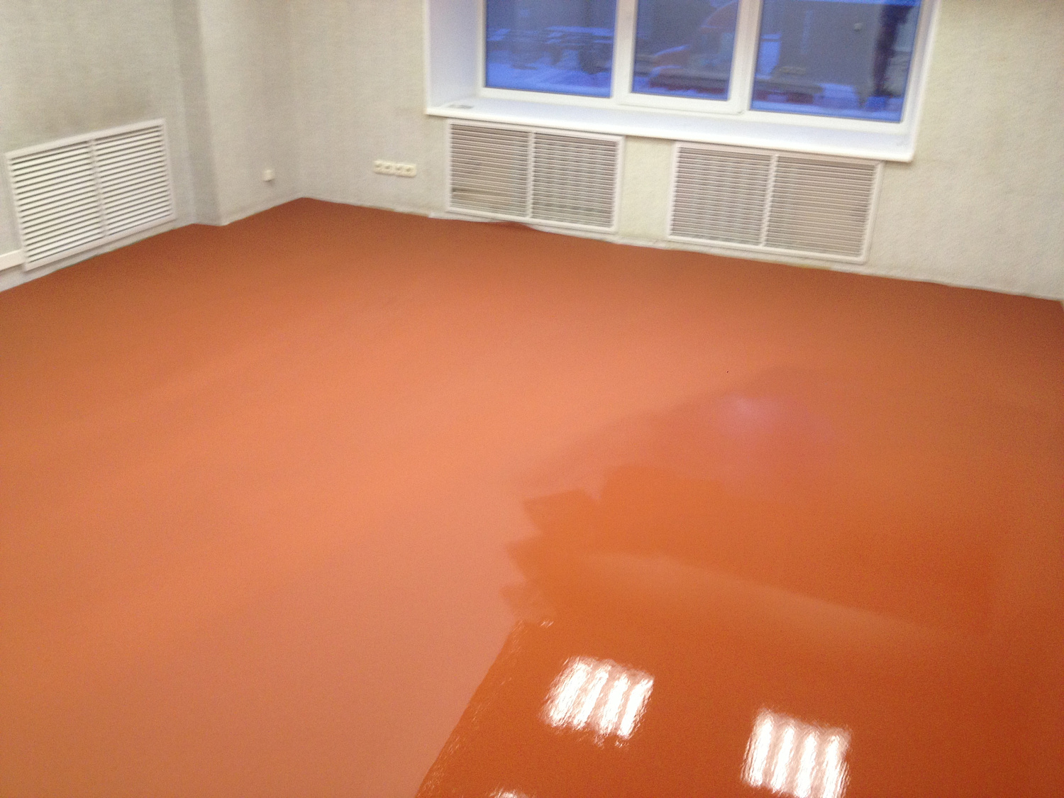 Полимерцементный наливной пол KING FLOOR 40