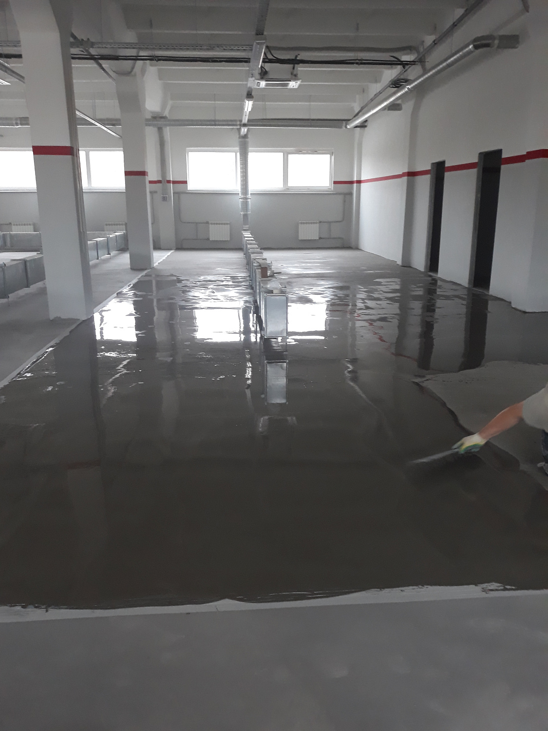 Полимерцементный наливной пол KING FLOOR 40