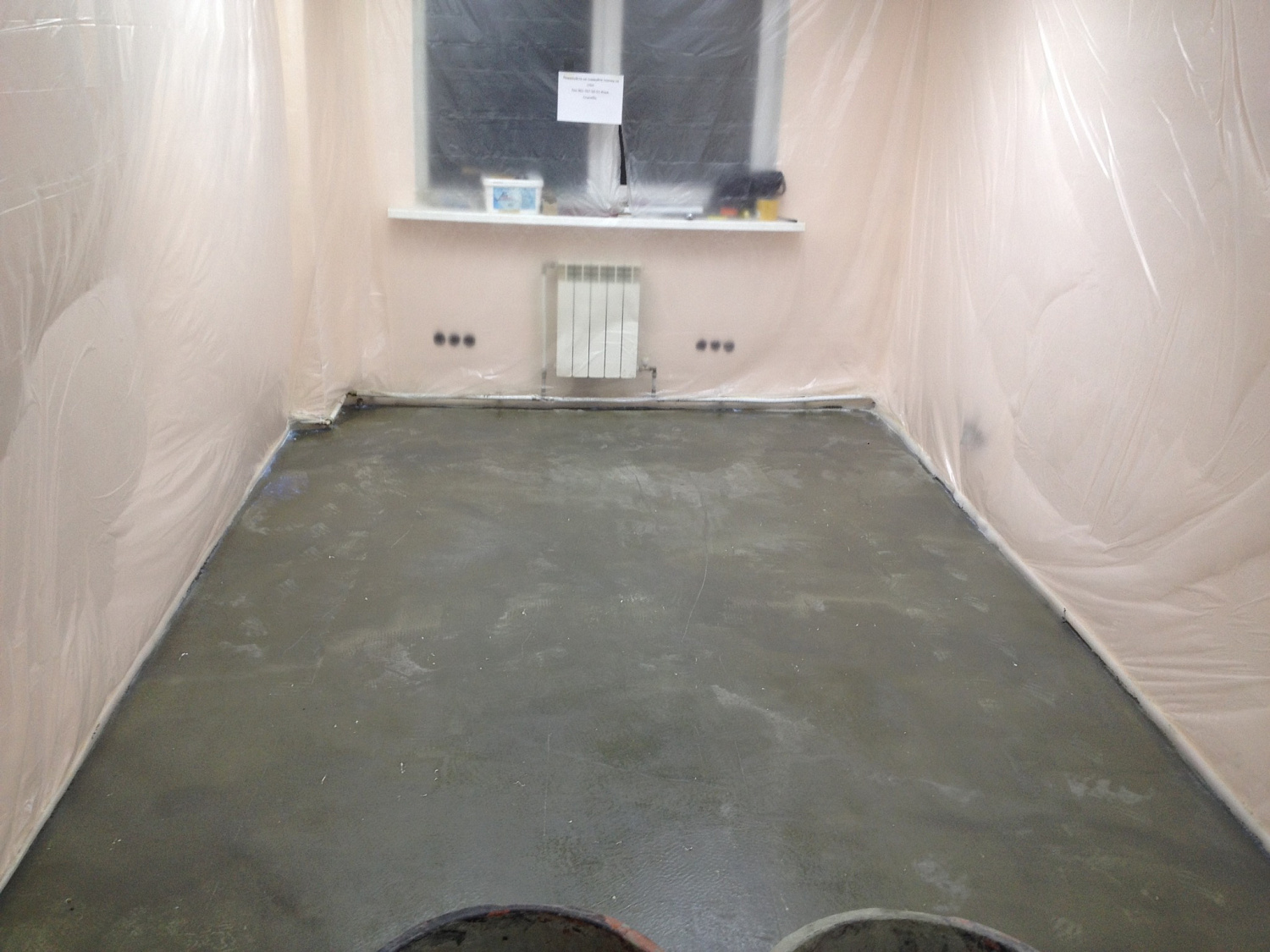 Полимерцементный наливной пол KING FLOOR 30