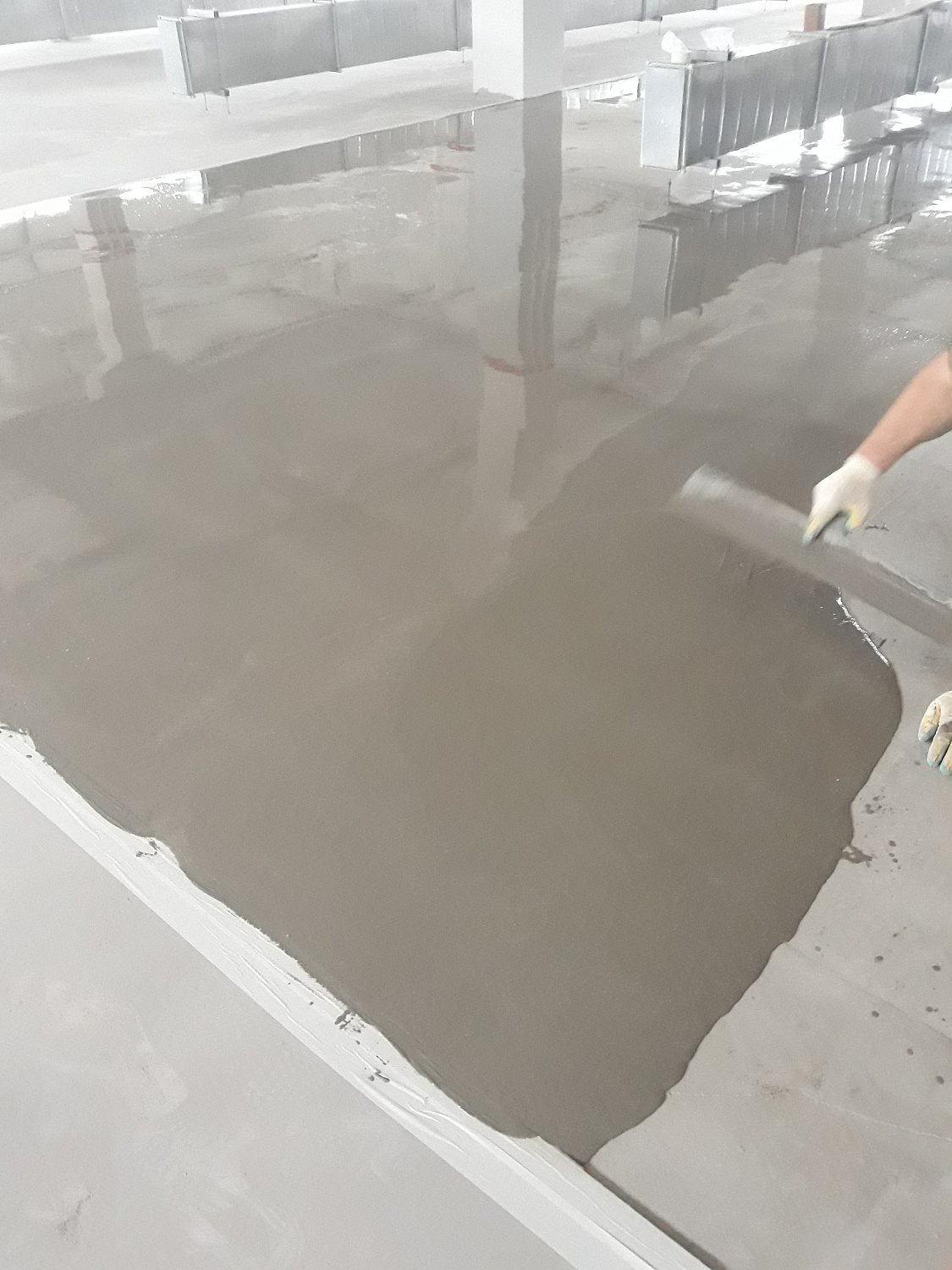 Полимерцементный наливной пол KING FLOOR 40