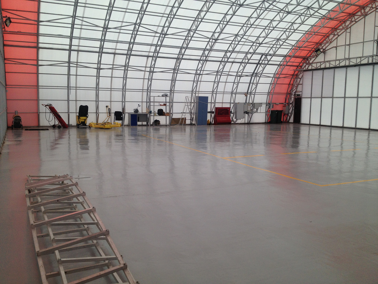 Полимерцементный наливной пол KING FLOOR HARD