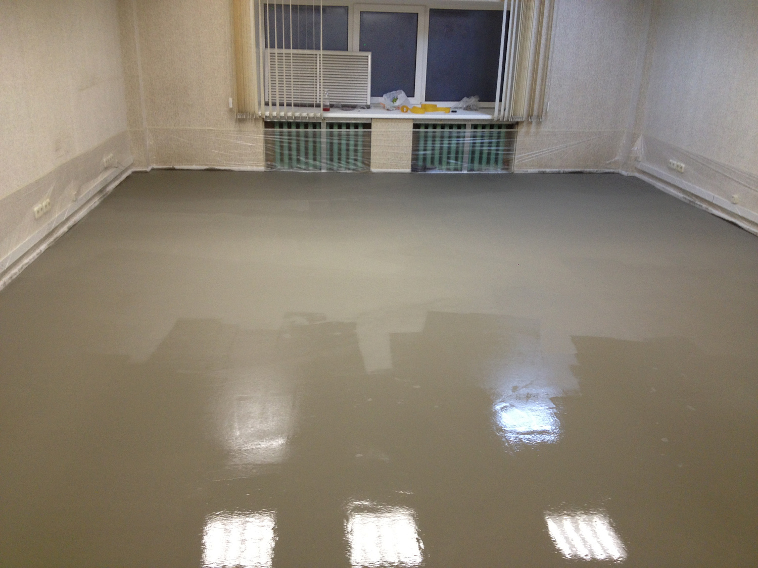 Полимерцементный наливной пол KING FLOOR 40